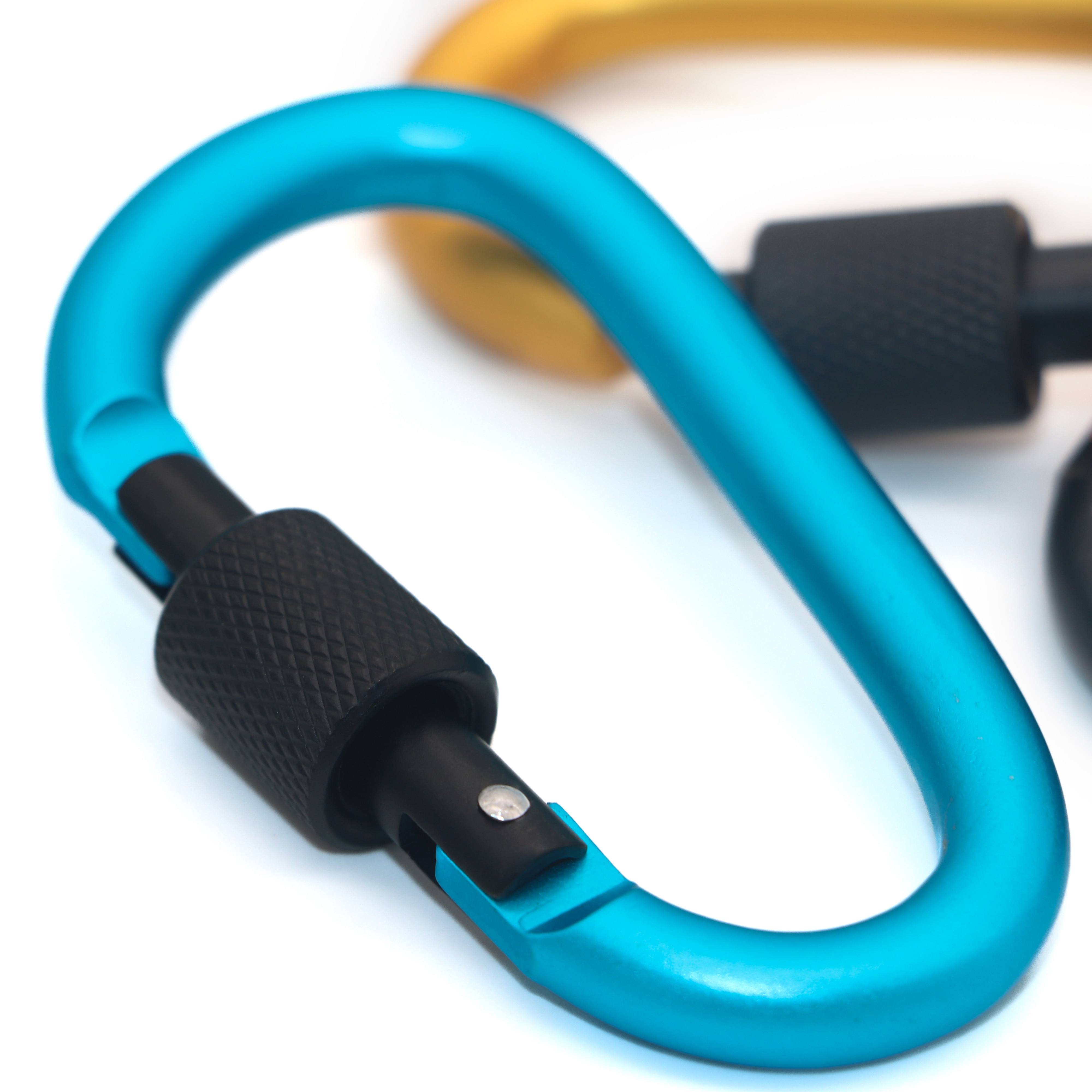 8D-Karabiner mit Mutter