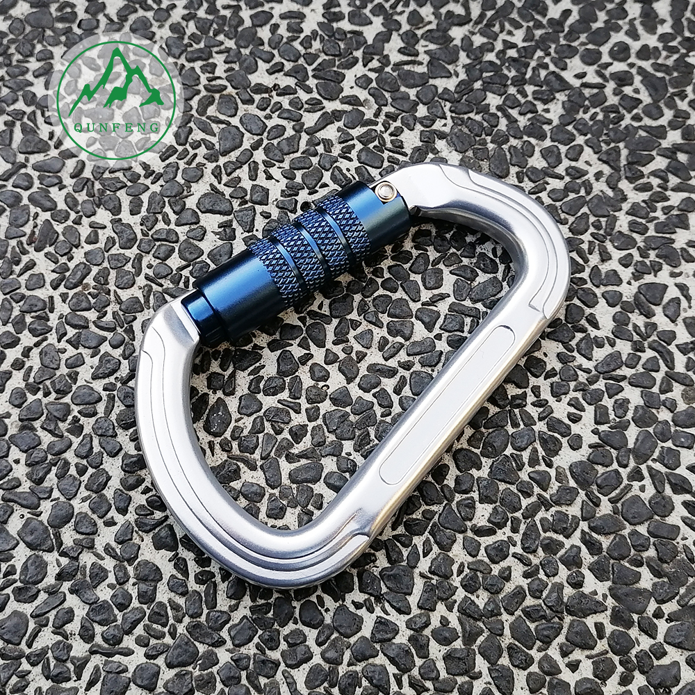 D-Hook Outdoor Climbing Master Lock Carabiner Yoga Hängematte Carabiner Verbindungsring
