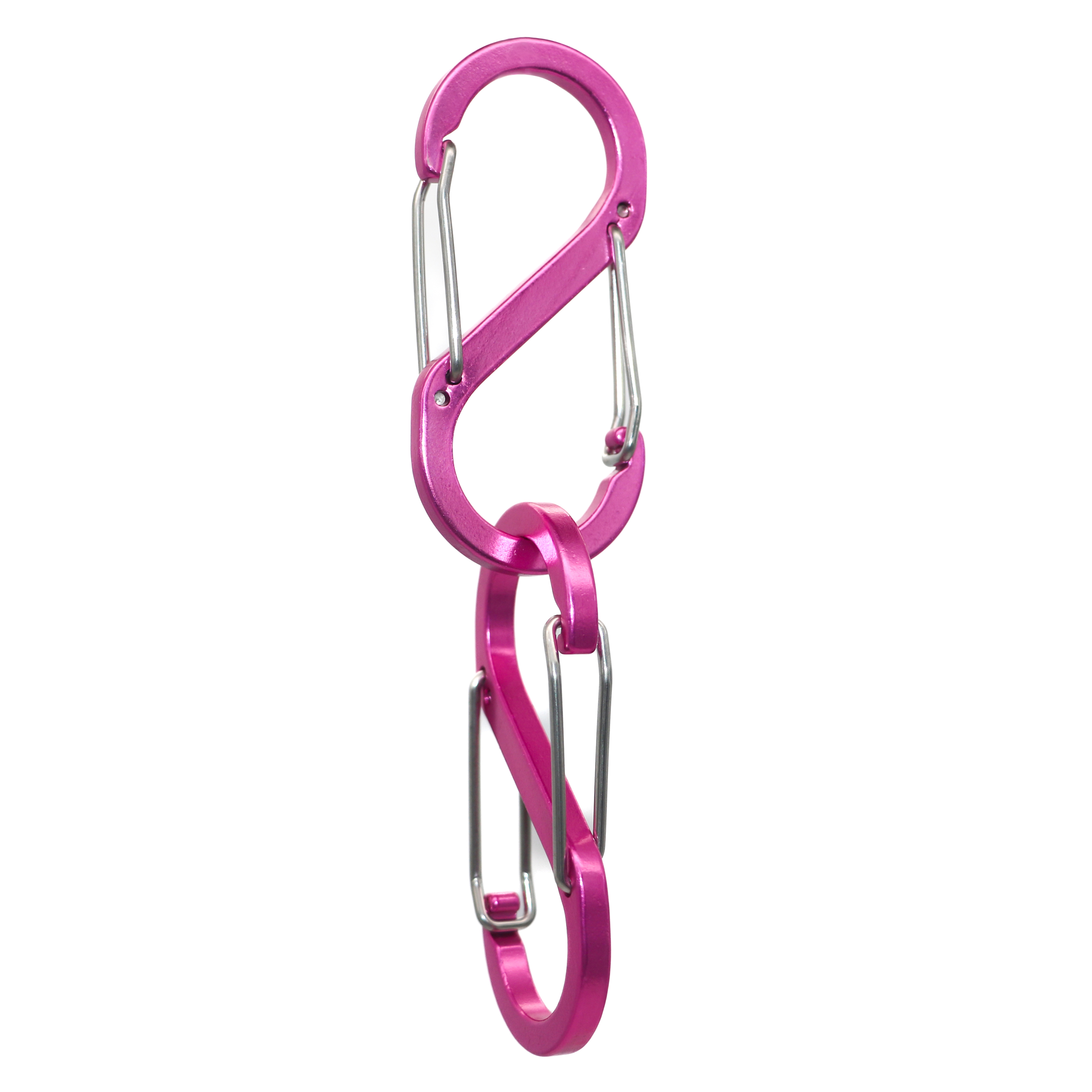 10 Stück Reißverschluss-Clips, Anti-Diebstahl-Reißverschluss-Verschluss-Clips, farbige Karabiner-Schlüsselanhänger-Clips für Camping, Angeln, Reisen, Outdoor-Sportarten