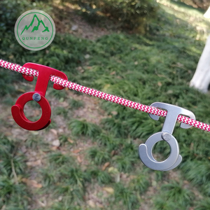 Aluminiumlegierung Windseilschnalle, Baldachin Anti-Schlupf-Seilschnalle, Campingzelt, feste Einstellungsschnalle