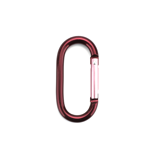 Speziell geformter Karabiner vom Landebahntyp