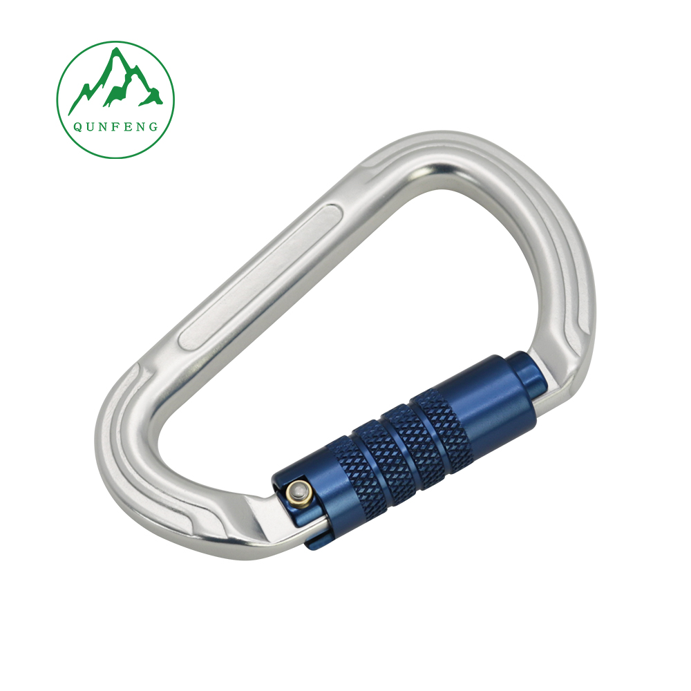 D-Hook Outdoor Climbing Master Lock Carabiner Yoga Hängematte Carabiner Verbindungsring