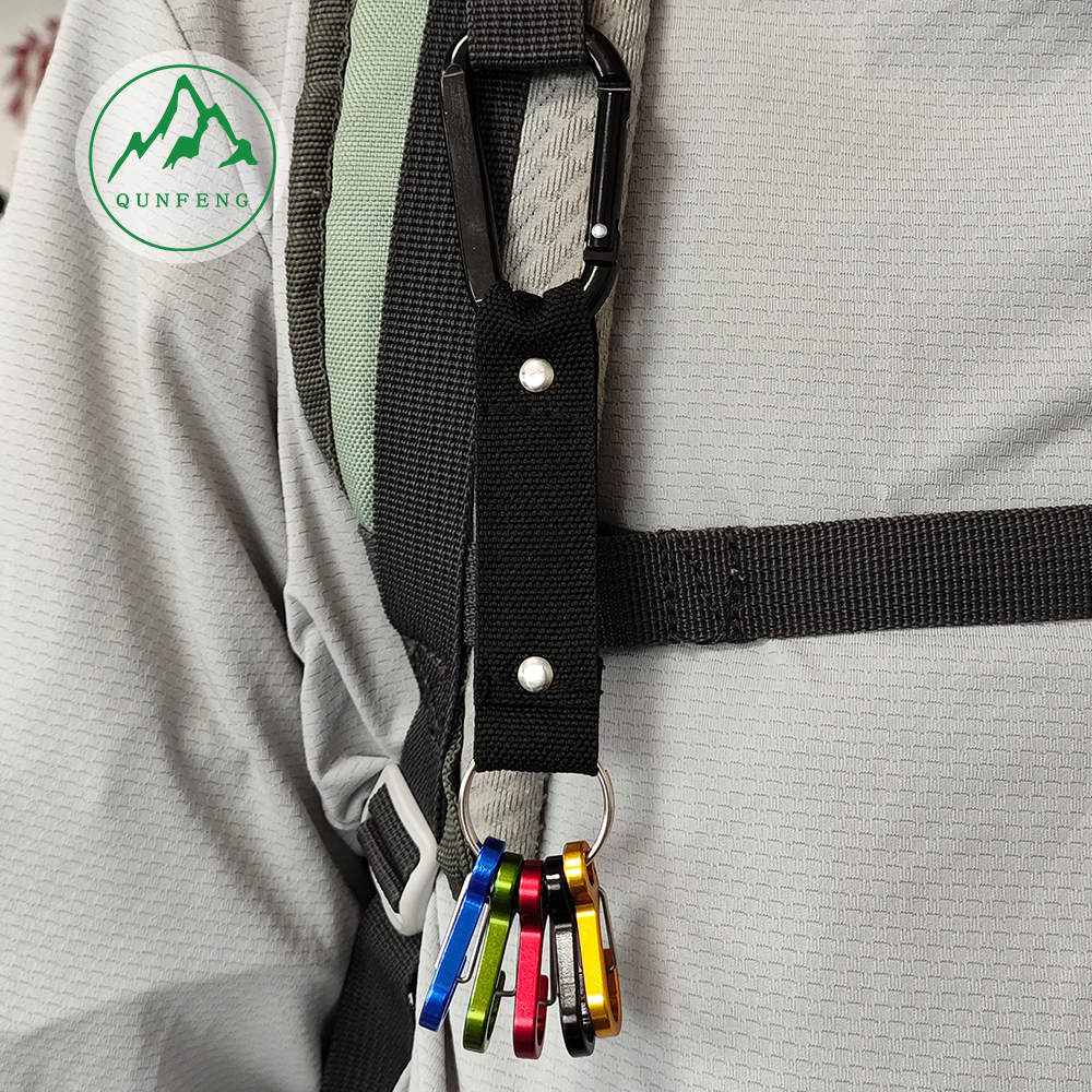 Aluminiumklebeband Stahldraht-Karabiner-Logo kann gedrucktes Drahtschnalle Set Special-Form-Rucksackschnalle werden