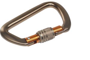 Vielseitiger und zuverlässiger Karabiner mit 25 kN-Verriegelung – leicht und robust