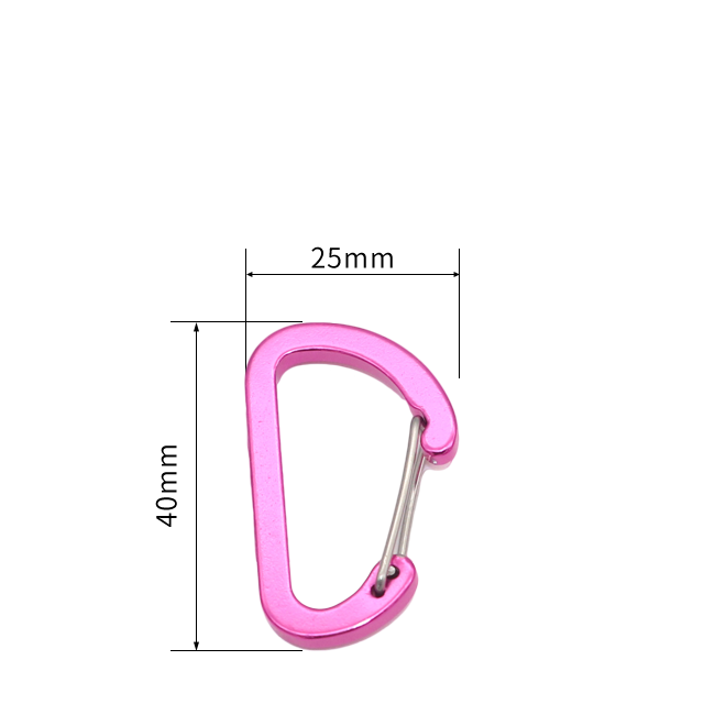 Mehrzweck-Karabiner-Clips zum Angeln, 10 Stück, 6,9 cm, kleine Karabiner-Clips, Mini-Schlüsselanhänger, Aluminium-Caribeaner-Clip
