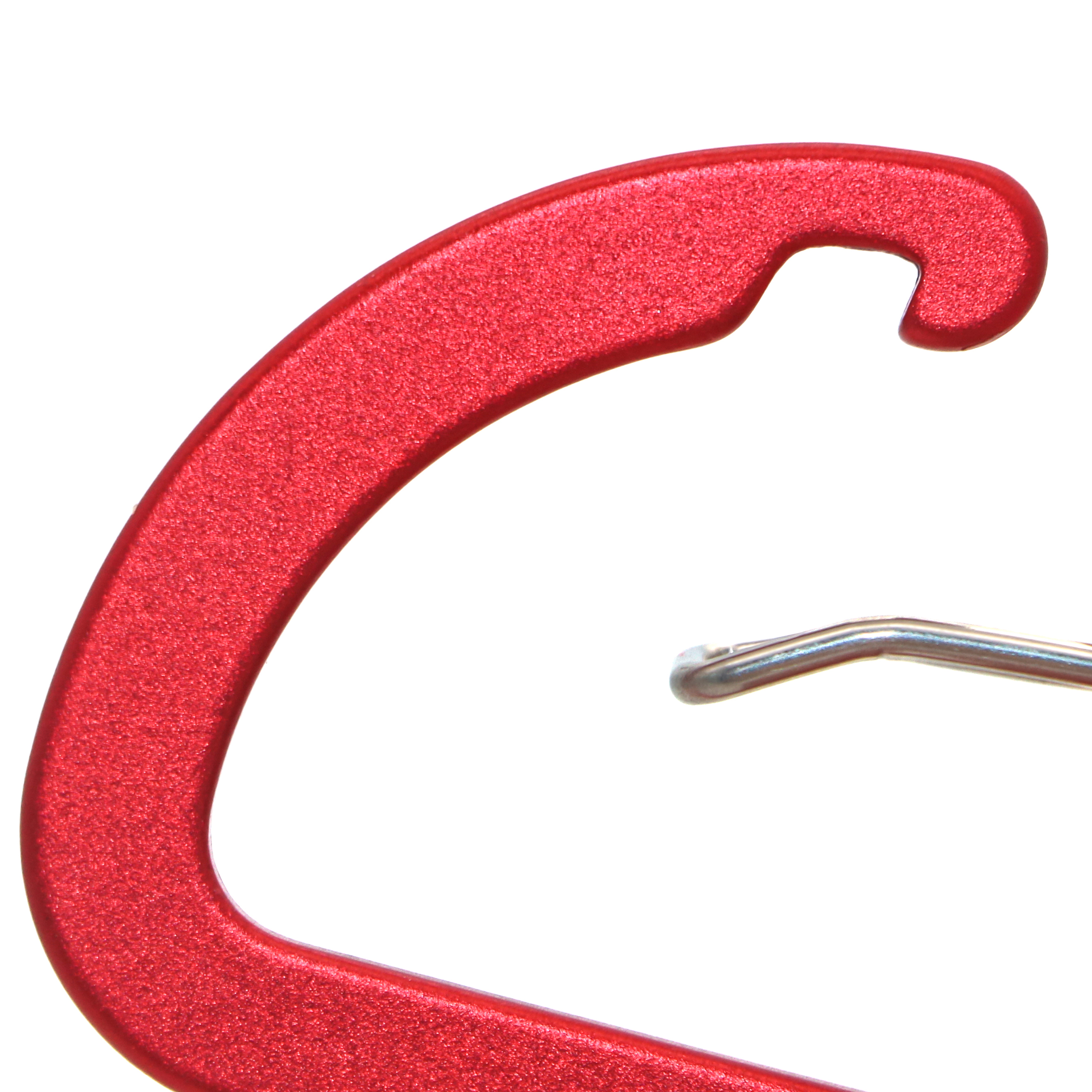 Mehrzweck-Karabiner-Clips zum Angeln, 10 Stück, 6,9 cm, kleine Karabiner-Clips, Mini-Schlüsselanhänger, Aluminium-Caribeaner-Clip
