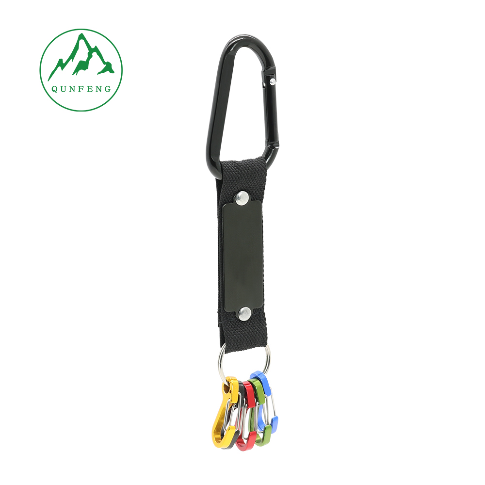 Aluminiumklebeband Stahldraht-Karabiner-Logo kann gedrucktes Drahtschnalle Set Special-Form-Rucksackschnalle werden