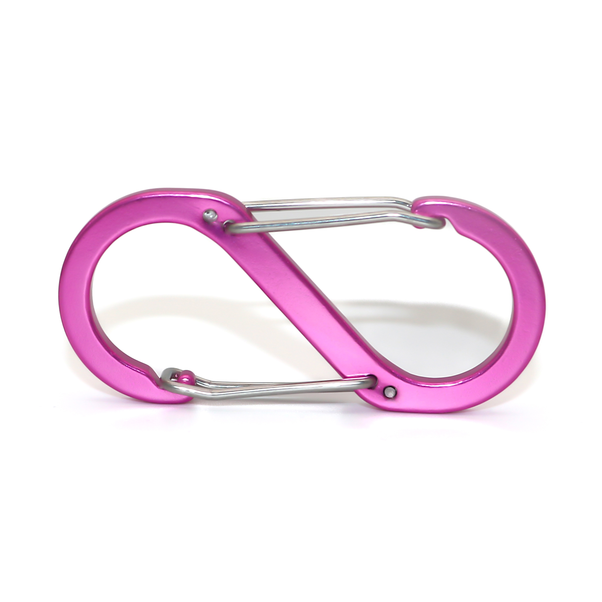 10 Stück Reißverschluss-Clips, Anti-Diebstahl-Reißverschluss-Verschluss-Clips, farbige Karabiner-Schlüsselanhänger-Clips für Camping, Angeln, Reisen, Outdoor-Sportarten